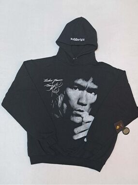 Darc Sport x Bruce Lee "Don’t Think - Feel" Premium Hoodie - Men's size XL